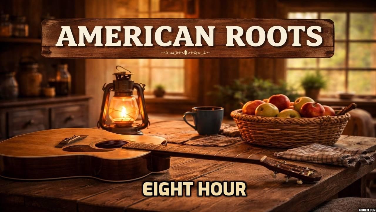Instrumental Folk Music for the Shop, Store or Long Workday | Acoustic Americana | 8 Hours