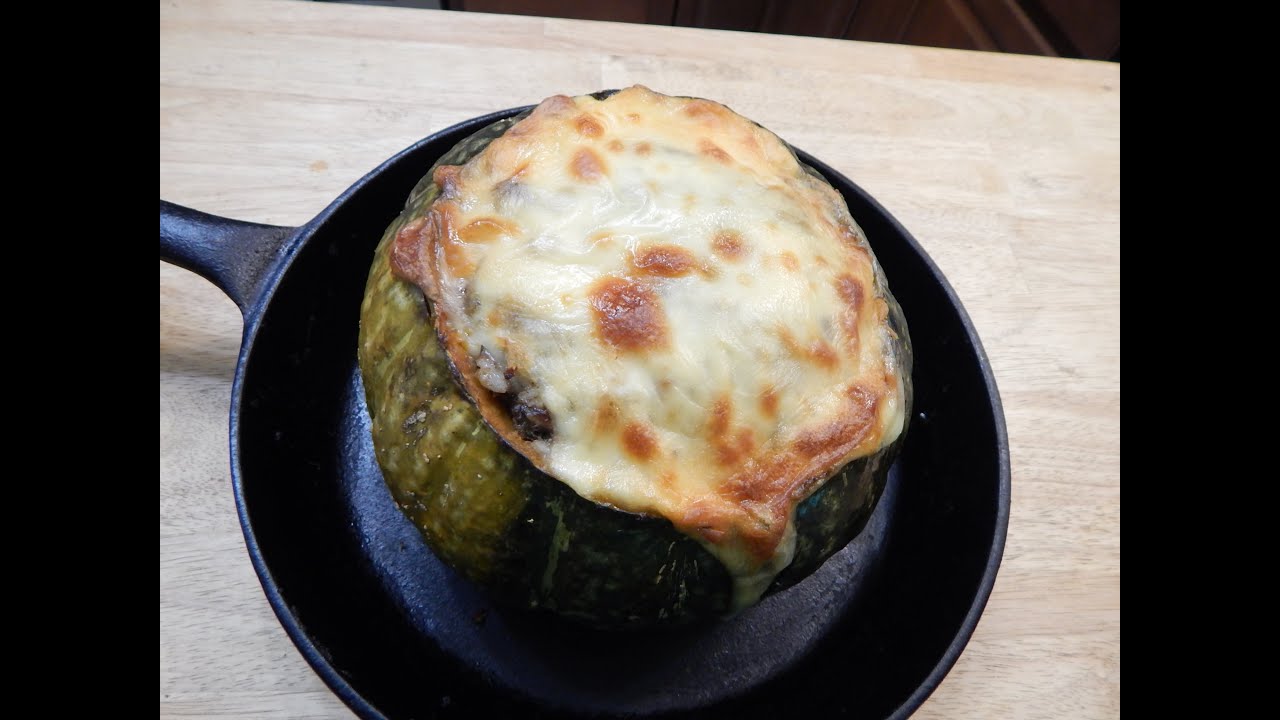 Stuffed Squash Recipe  - Stuffed Pumpkin recipe
