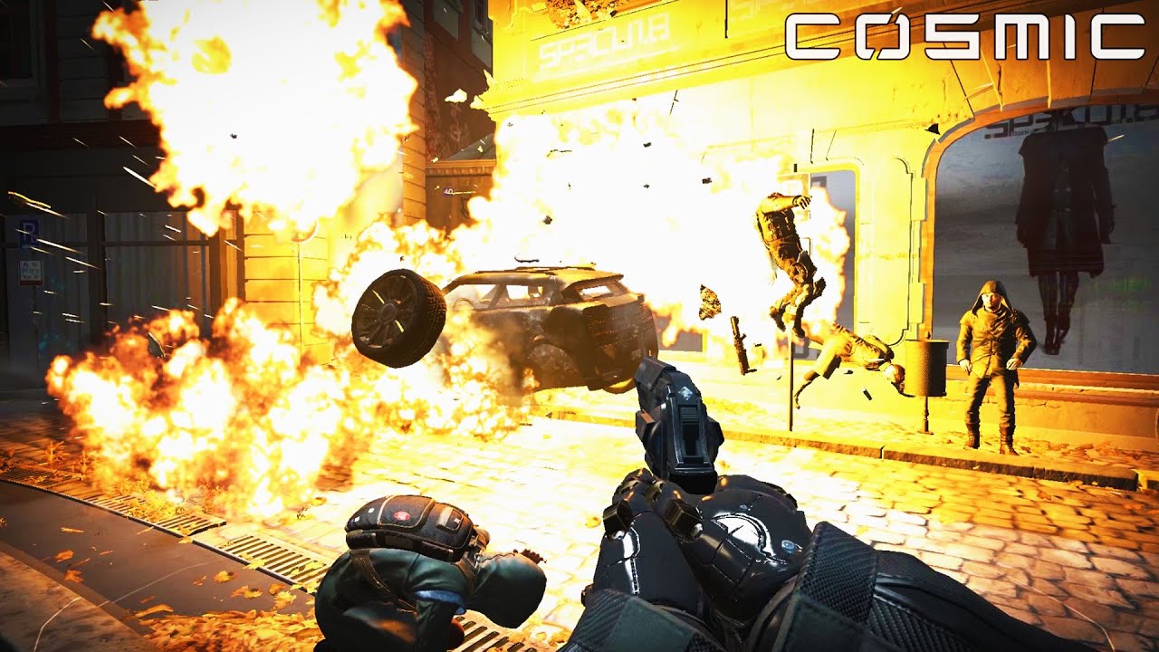 Deus Ex: Mankind Divided - Brutal Kills (Palisade Bank)