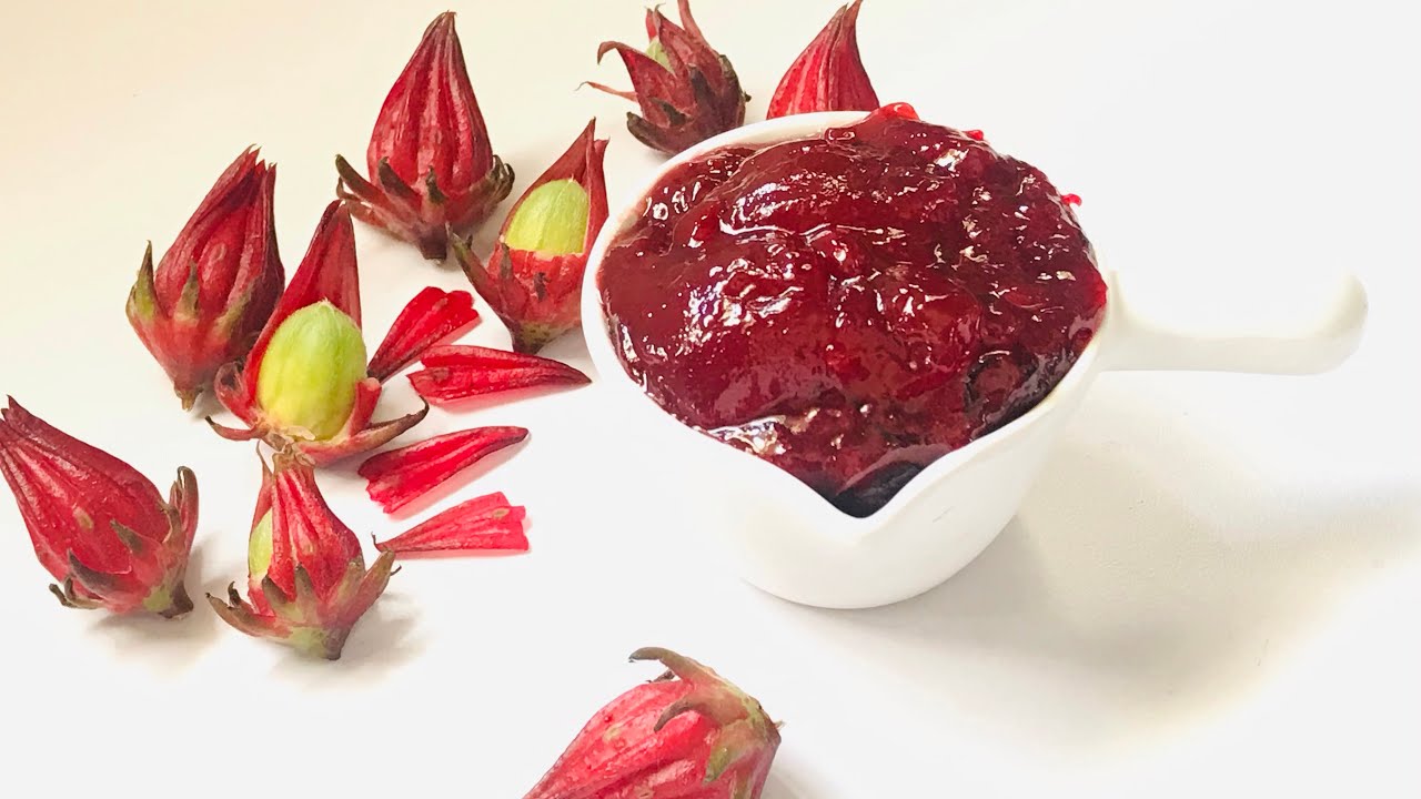 Rosella Jam Recipe Quick&Delicious| Homemade Rosella Flower Jam| Gongura Flower/ Sorrel/ Rosella Jam