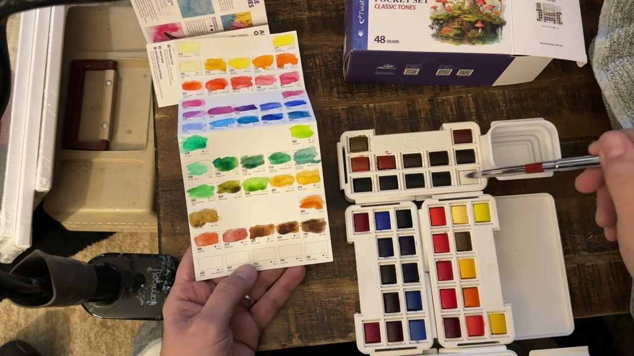 Phoenix arts fun watercolor twist palette