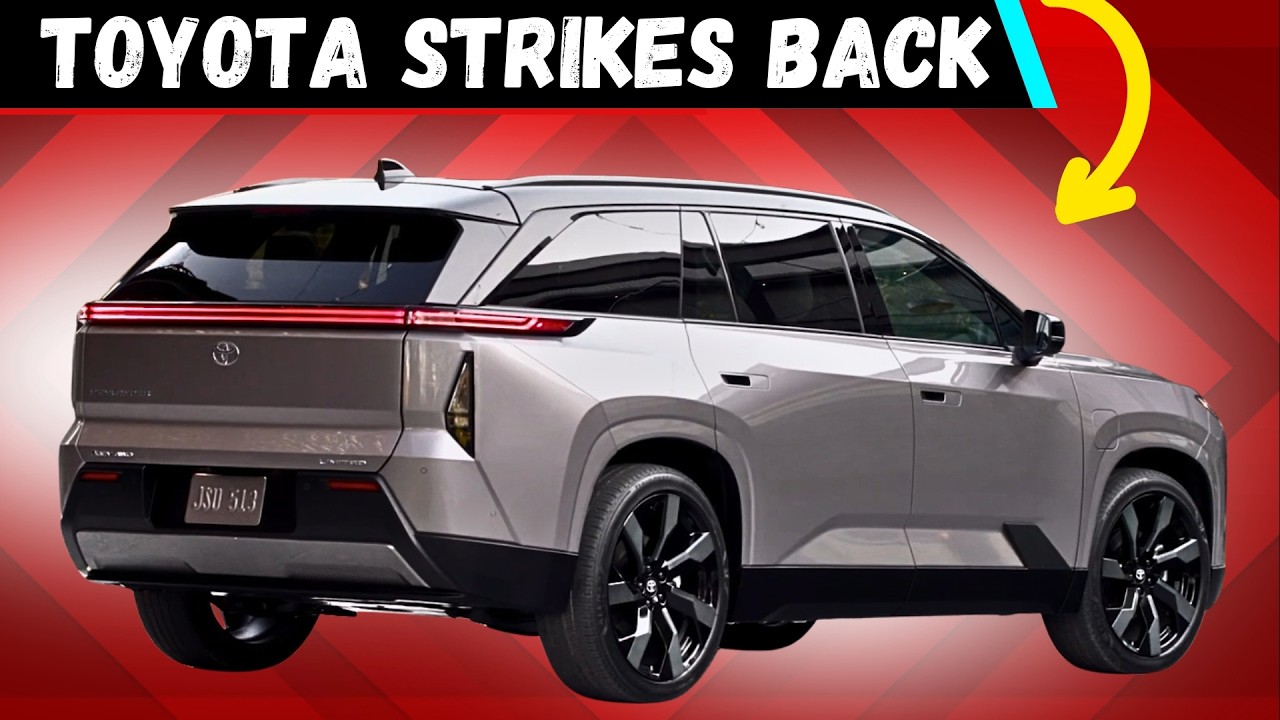 🚨 Собирается ли Toyota покорить рынок электромобилей? Первый анализ Toyota Highlander EV 2027 год...