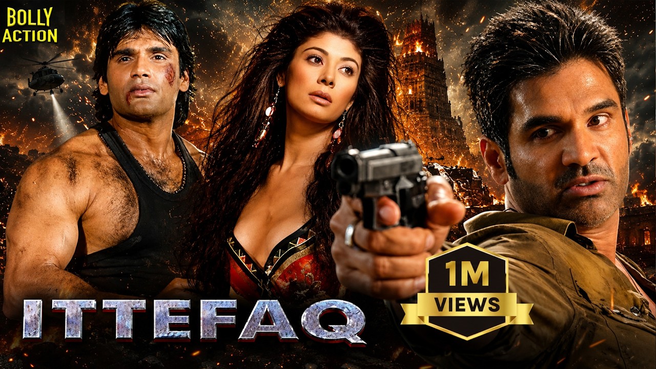 Ittefaq Full Movie | Hindi Movies | Sunil Shetty, Mukul Dev, Pooja Batra.