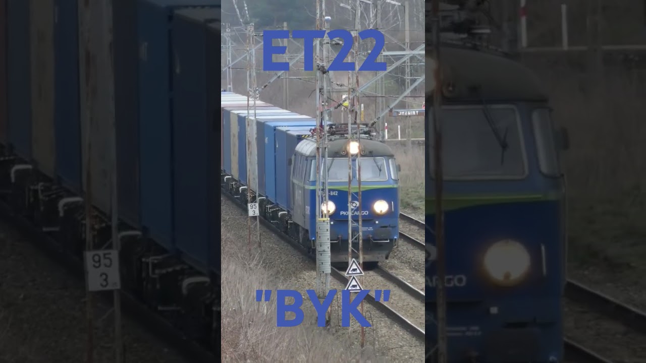 #train #kolej #pociągi #towarowe #pkp #cargo #byk #kontenery #helmut #lokomotywa #rail #zug #railway