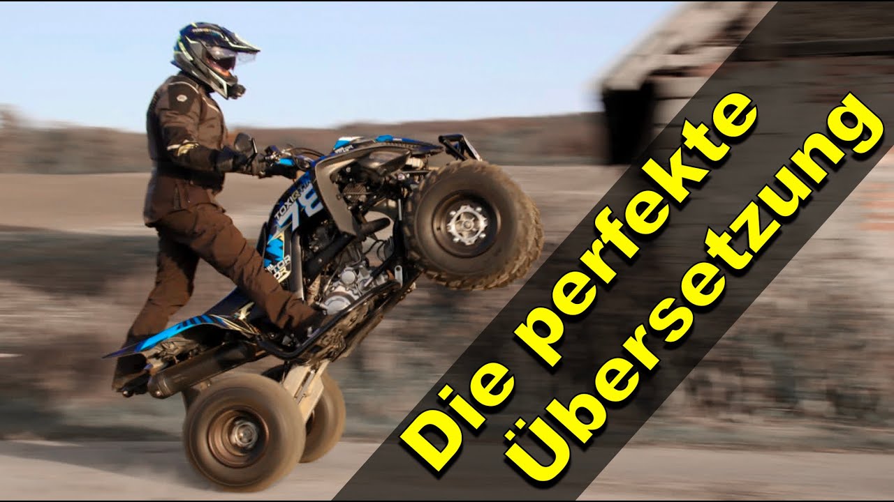 Perfekte Wheelie Übersetzung / Raptor geht steil / Quad-Vlog ToxiQtime