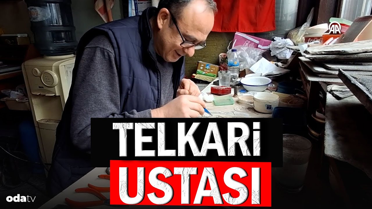 Ankara Beypazarı'nda 40 Yıllık Bir Telkari Ustası