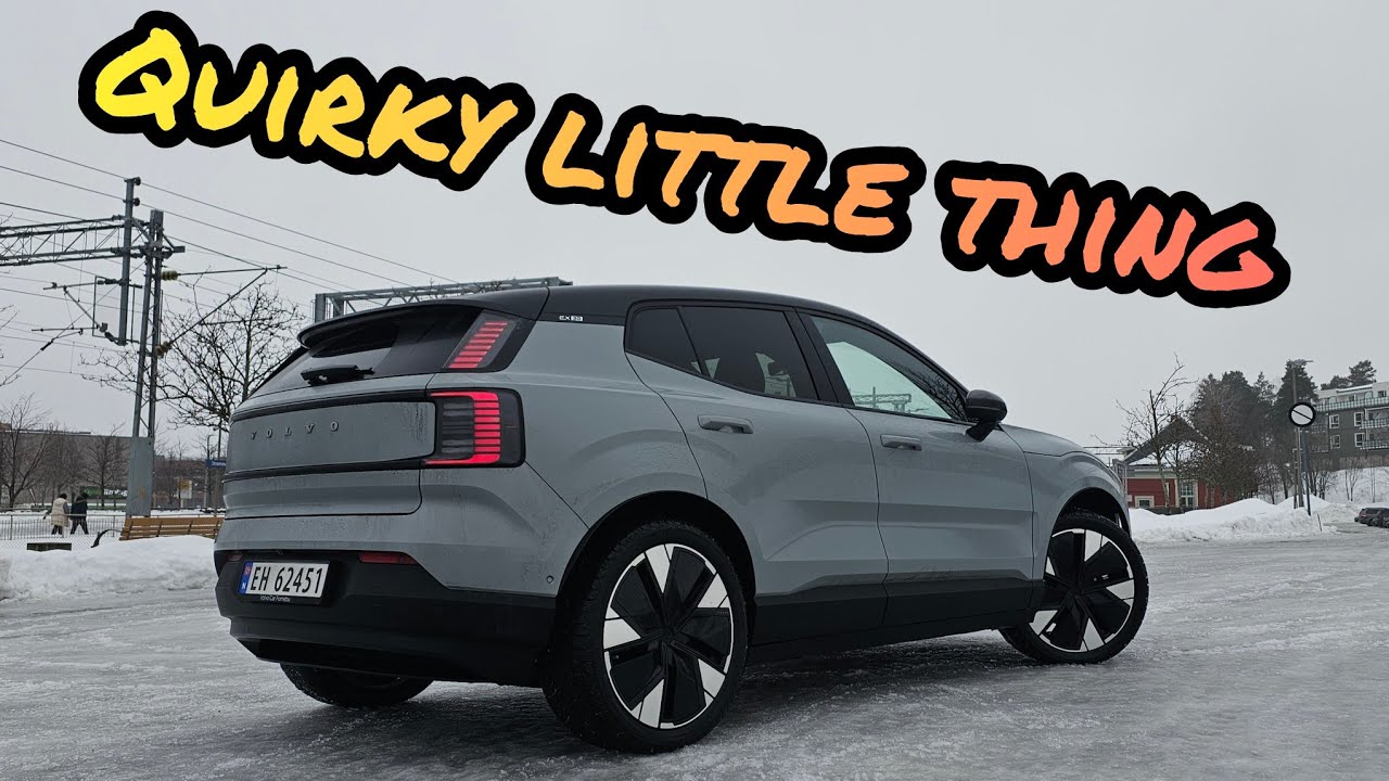 Weird little Quirks in Volvo's EX30 🤪