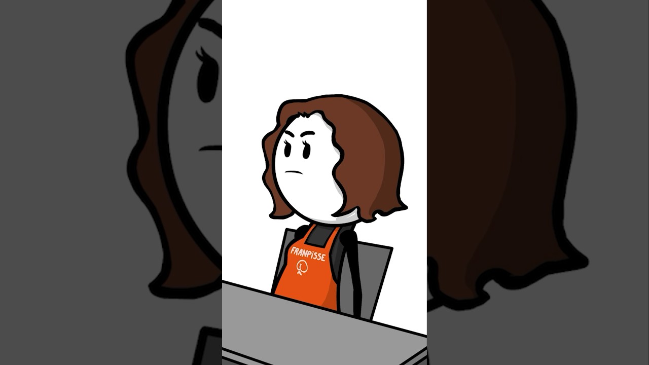 Cr&eacute;dit audio: @antoine_bordes #shorts #animation #humour #drole #sketch #paiement