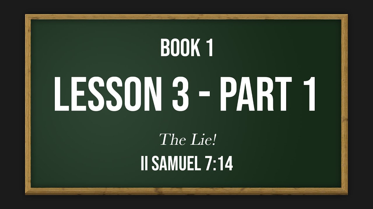 Les Feldick - 1-3-1 - Through the Bible Program #0990