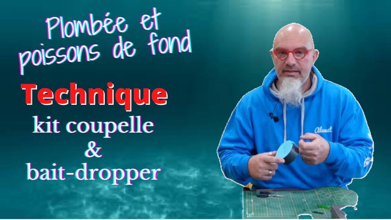 comment attacher un Bait-Dropper AL-U sur un kit coupelle