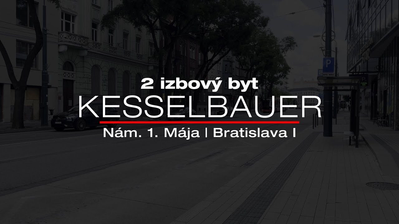 NA PRENÁJOM/FOR RENT Úžasný 2i byt 49m2, s terasou, parkovaním a klimatizáciou, KESSELBAUER