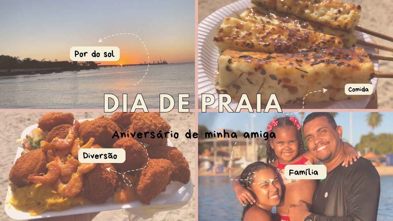 Um dia de muita diversão na praia |Lara Kethelin| ❤️