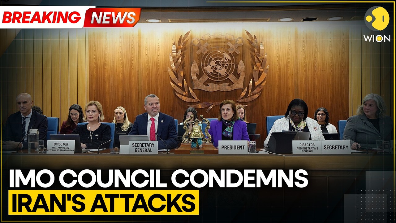 US-Iran War: IMO Council Decision Strongly Condemns Iran's Attacks on Gulf | WION BREAKING