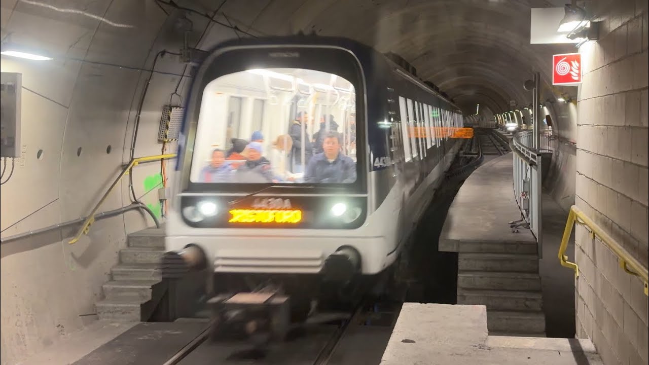 NEW DRIVERLESS MILAN METRO LINE M4! Riding the Hitachi Metro from Sforza Policlinico to San Ambrogio