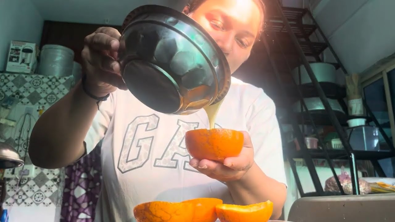 Orange possets | something new 🤌🏻 viral dessert  
