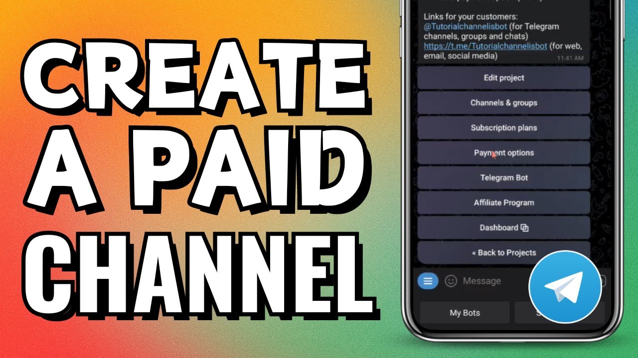 How To Create A Paid Channel On Telegram (Step By Step Tutorial)