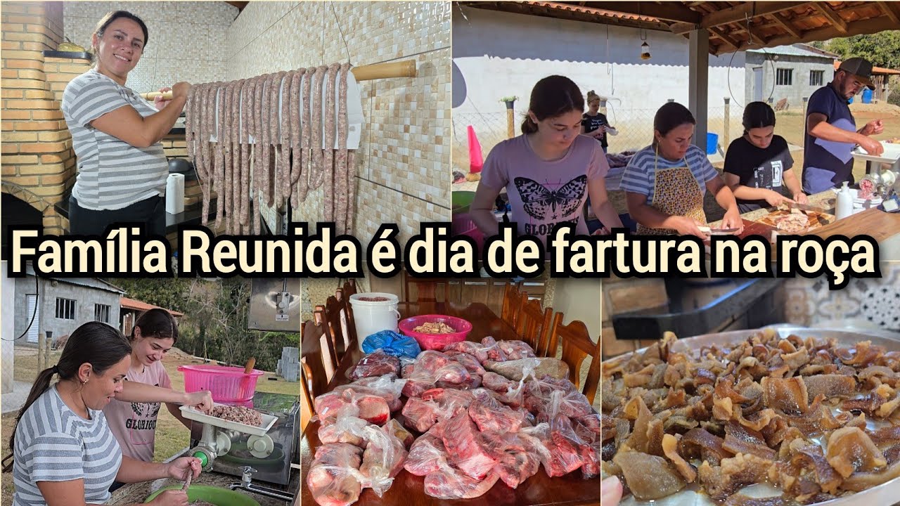 PORCÃO CAIPIRA PRA FARTURA DA CASA/LINGUIÇA CAIPIRA+PURURUCA FÁCIL+CARNE E BANHA COM FARTURA