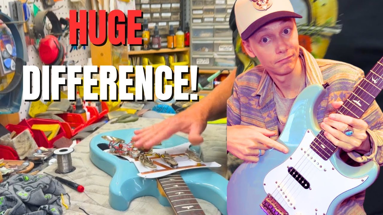 Я поменял звукосниматели в своем SE Silver Sky… и ВАУ!