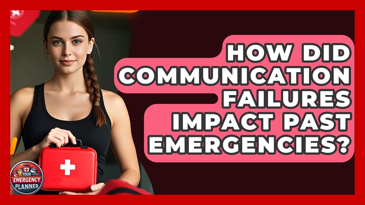 How Did Communication Failures Impact Past Emergencies? - Your Emergency Planner