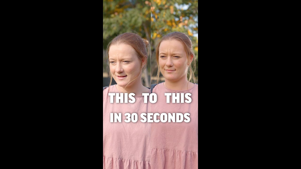 How to light an OUTDOOR INTERVIEW in 30 Seconds!