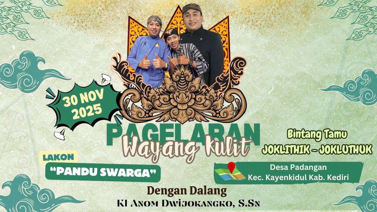 🔴LIVE WAYANG KULIT DALANG KI ANOM DWIJOKANGKO, S.Sn 