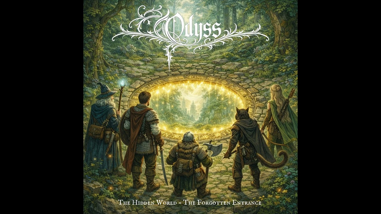 Odyss - The Hidden World - The Forgotten Entrance | RPG Ambience, Medieval Music, Dungeon Synth |