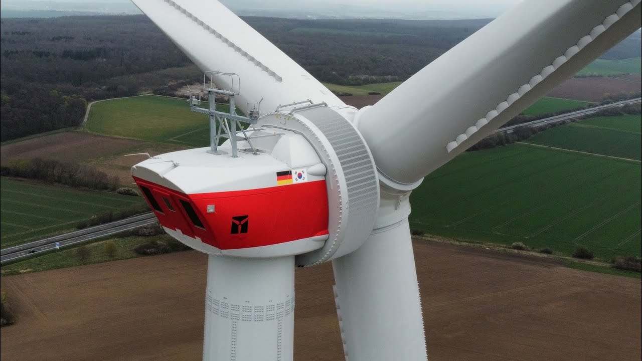 Windpark Cramme-Groß Flöthe - 3 x Enercon E-160 EP5 E2 im Bau