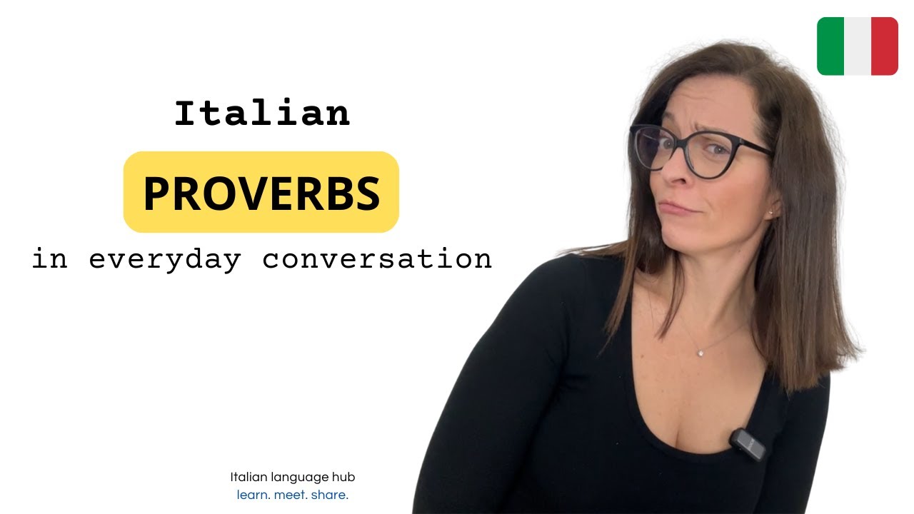 7 Italian useful proverbs for everyday conversation. #learnitalian