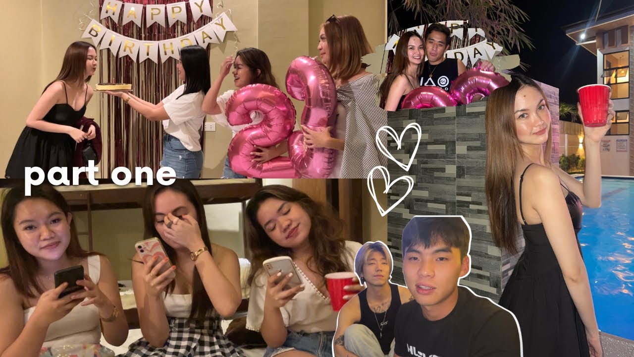 Dear diARy | 23rd birthday party with friends | ktv, overnight, night swim & shots 🫣 (part 1)