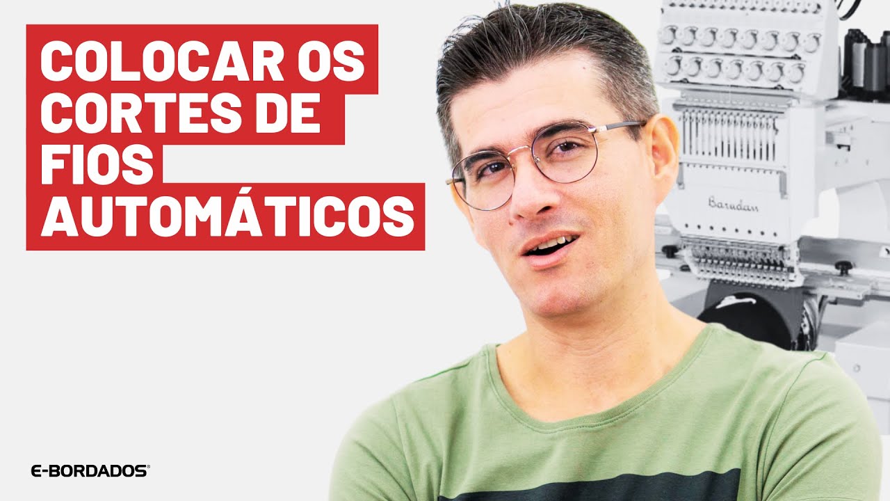 Configurar os CORTES DE FIOS Automáticos no Wilcom Embroidery Studio | E-Bordados