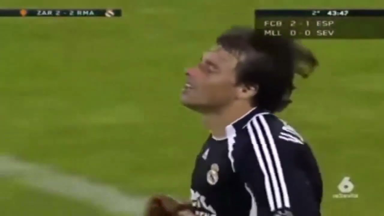 9/6/2007 Real Zaragoza- Real Madrid (2-2) Liga