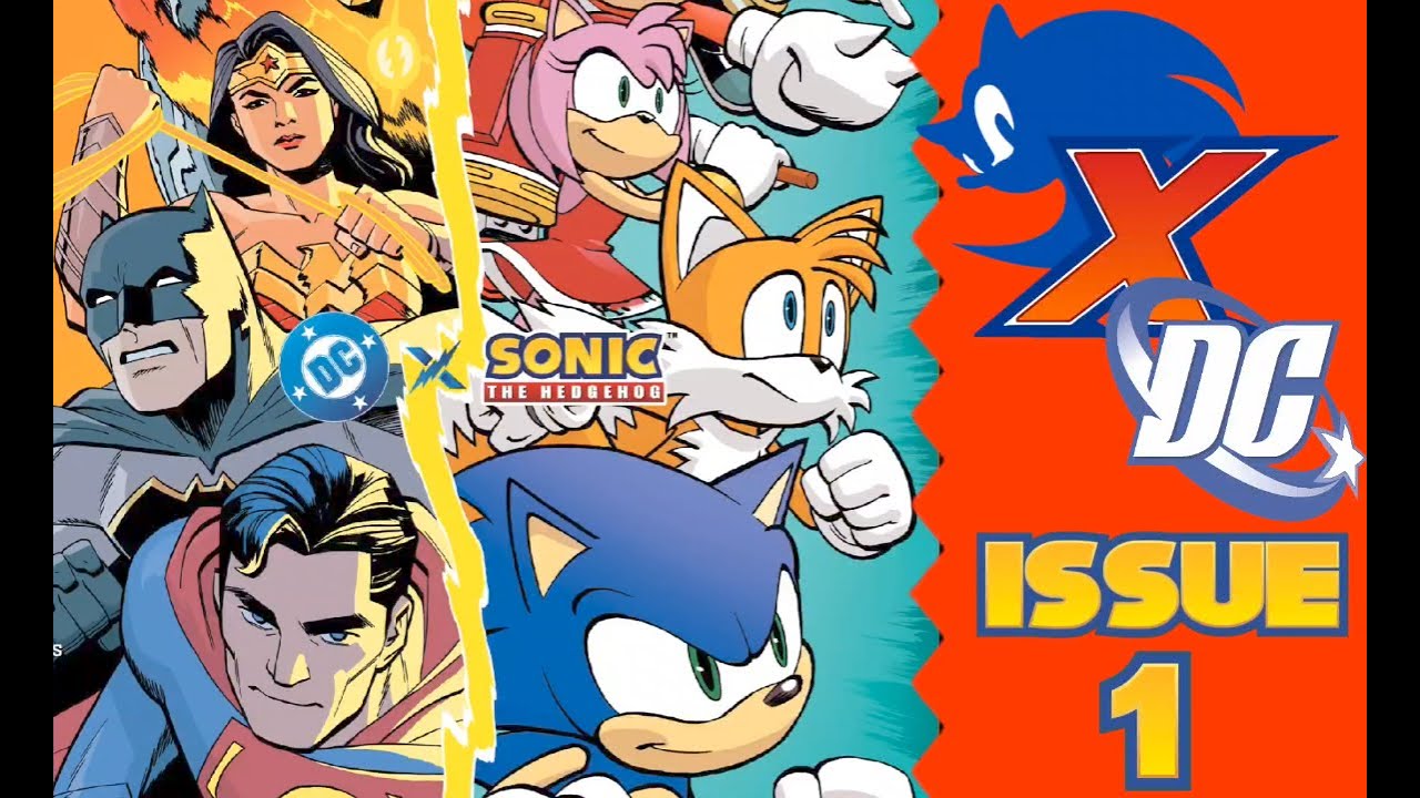 SONIC X DC ISSUE #1 COMIC DUB
