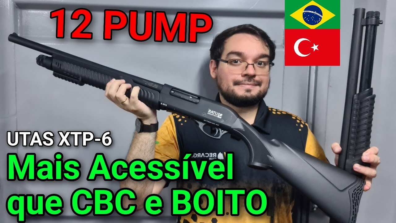12 PUMP mais BARATA que CBC e BOITO! UTAS XTP-6 de 19