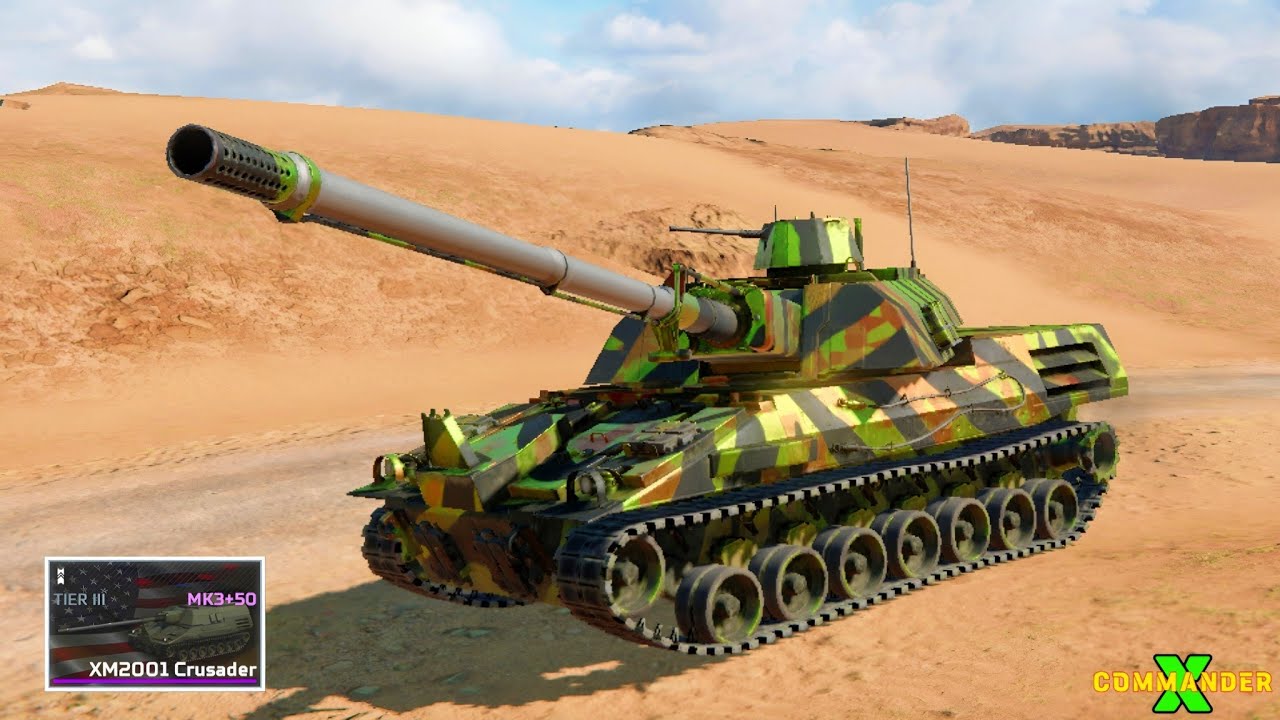 XM2001 Crusader United States Army's next-generation self-propelled howitzer | MWT tank Battles 