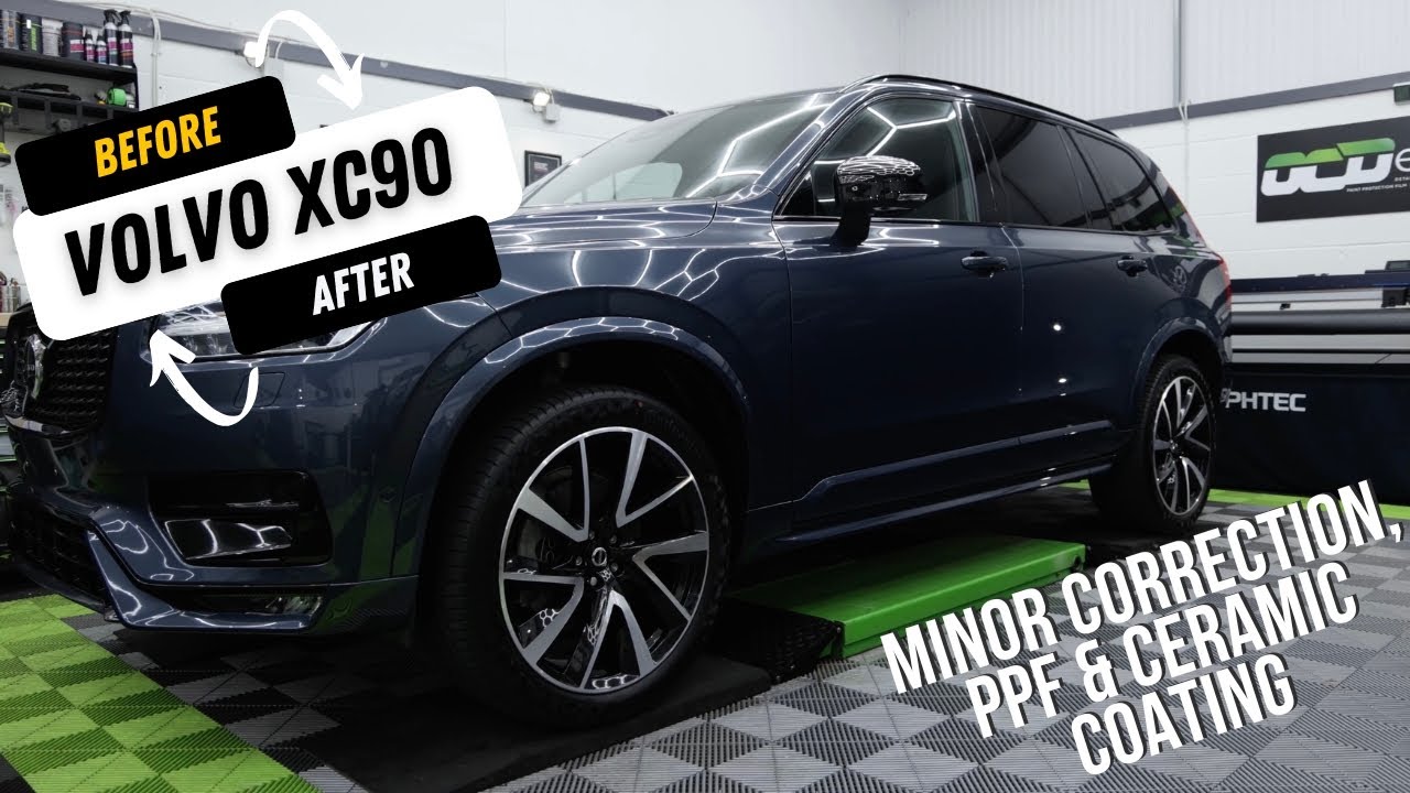 2022 Volvo XC90 | Full Transformation! Paint Protection Film + Ceramic Coating Perfection