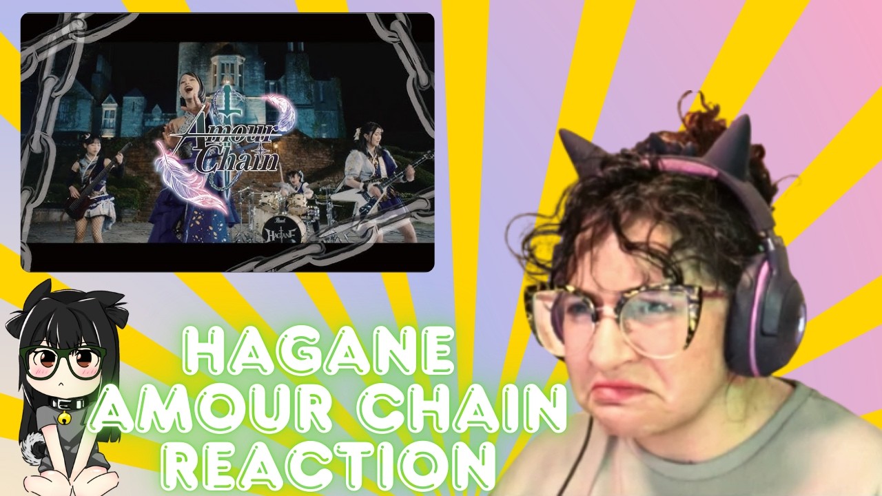 HAGANE - Amour Chain (Официальный музыкальный клип) РЕАКЦИЯ