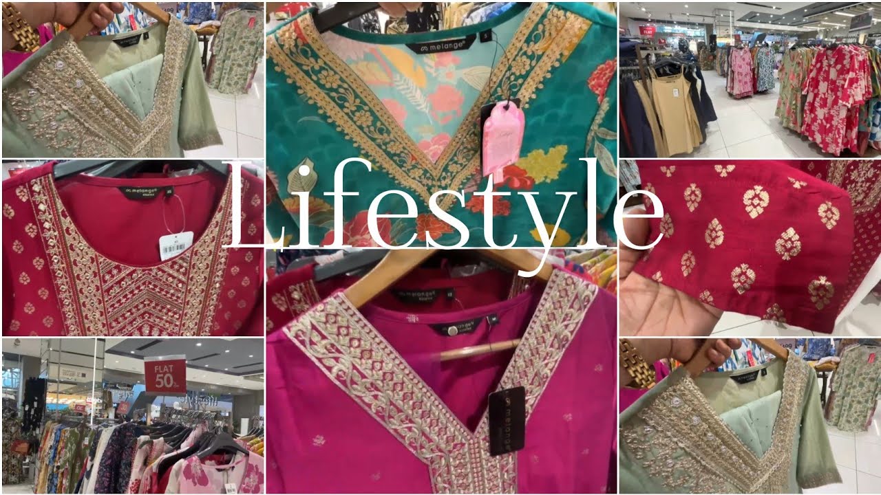 LIFESTYLE STORE LATEST FESTIVE COLLECTION AT 50% OFF | Ethnic Wear Collection. Come Shop With Me.