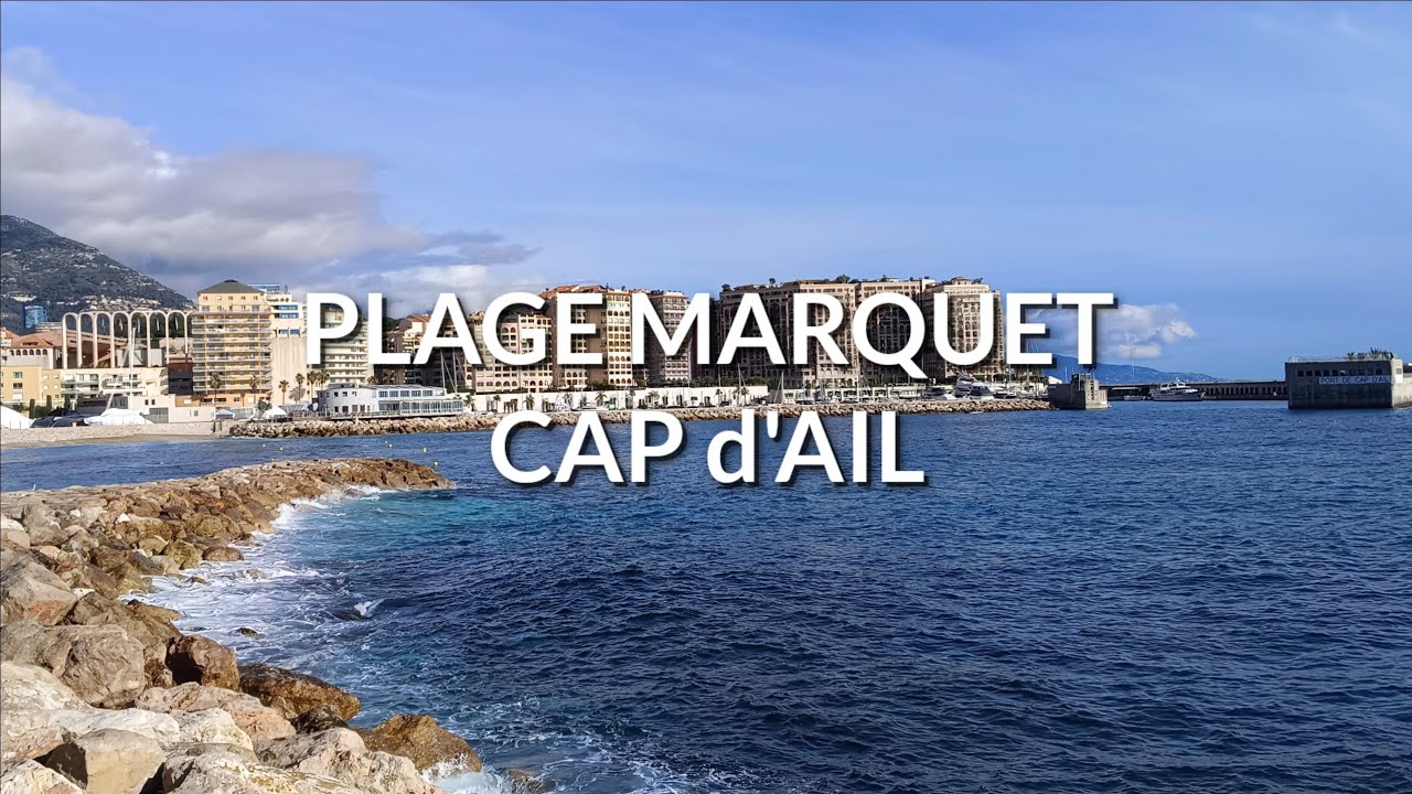 Cap d'Ail Plage Marquet Monaco