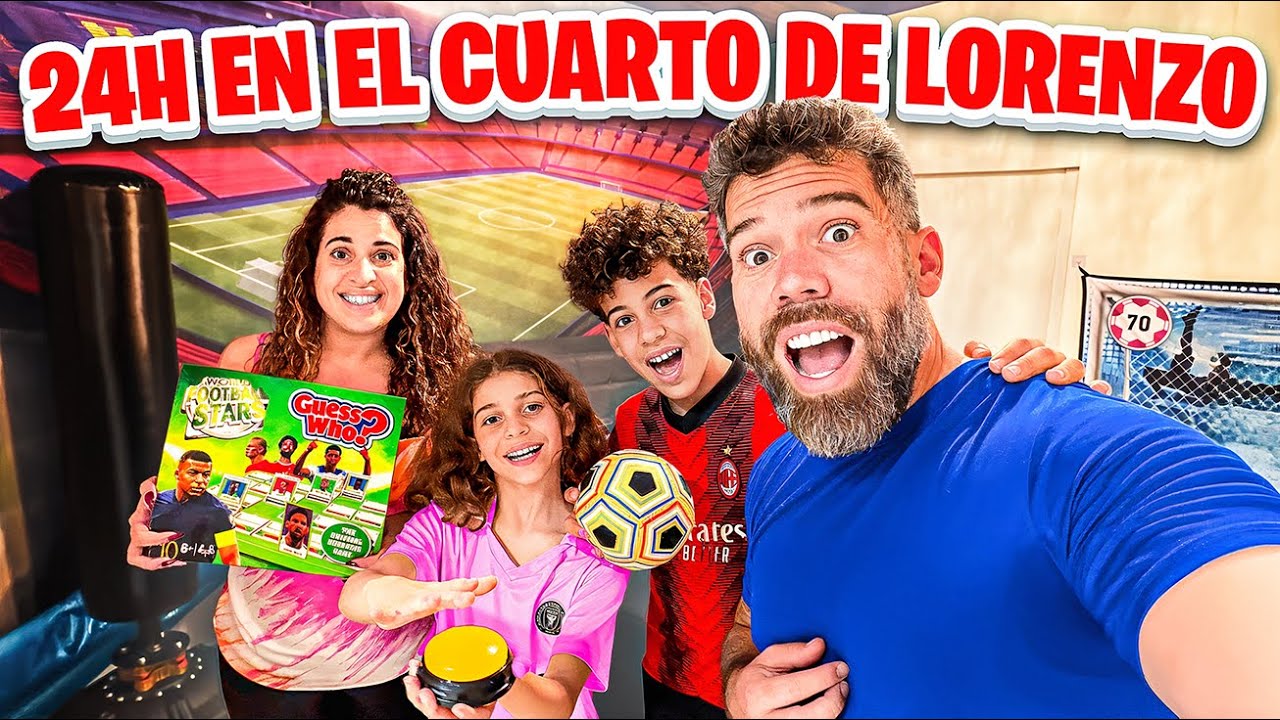 24 HORAS en el NUEVO CUARTO de LORENZO|4PLUSONE
