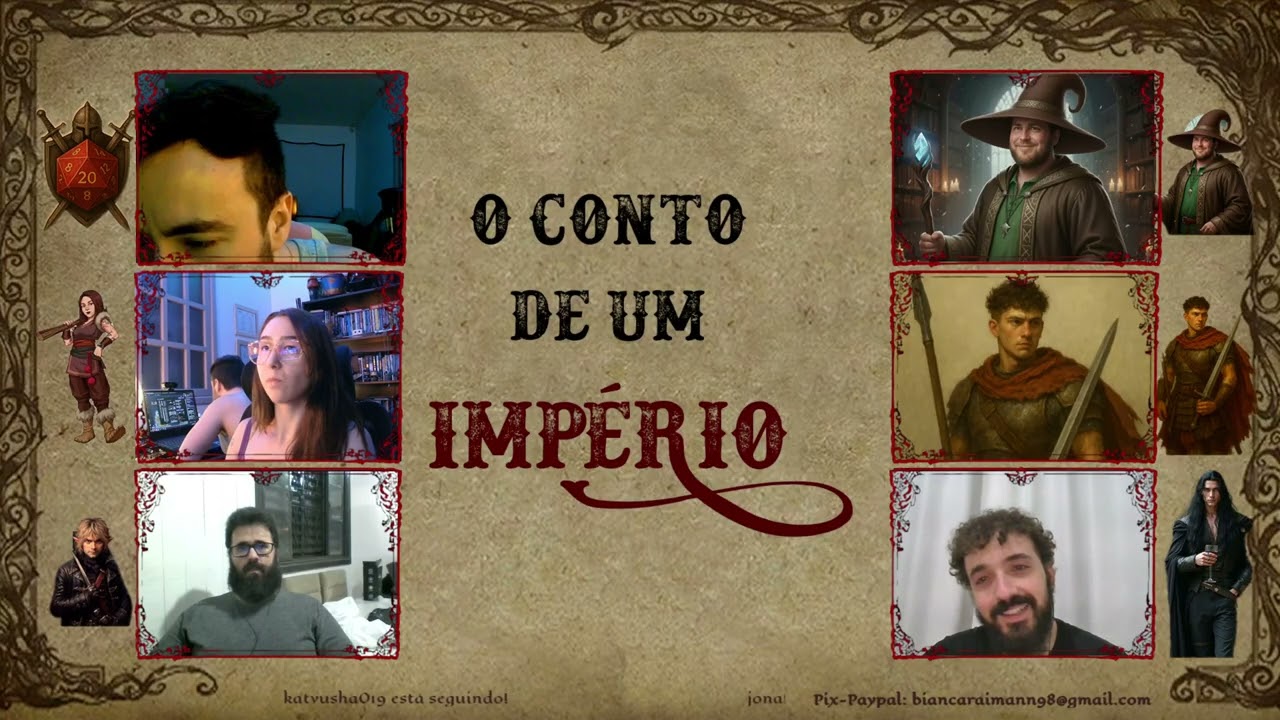 EP 10 - O Conto de um Império +18 RPG D&D 5E