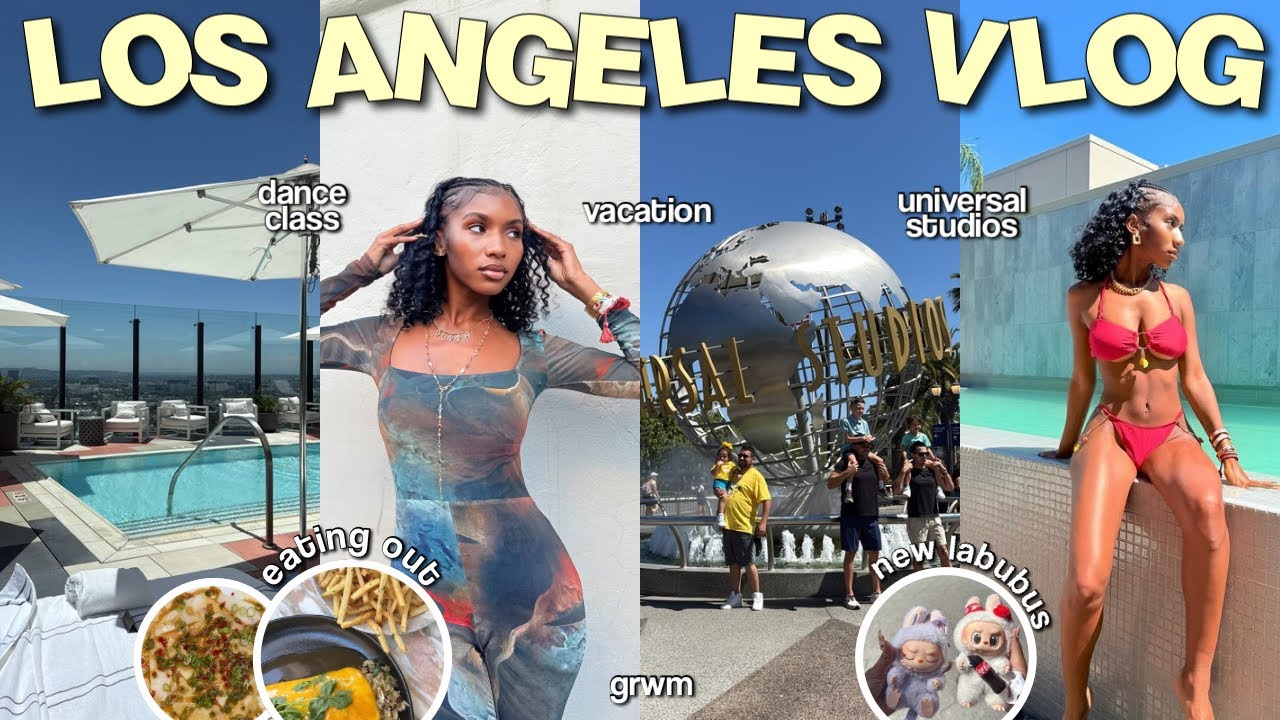 A Few Days In LA | Universal Studios, Eating Out, Grwm, Labubu Unboxing, Dance Class + MORE