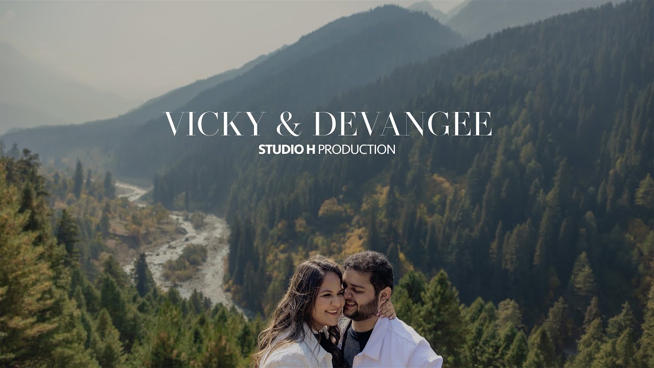 Vicky & Devangee | Kashmir pre wedding | Two hearts, One Mountain Story | Studio H Production