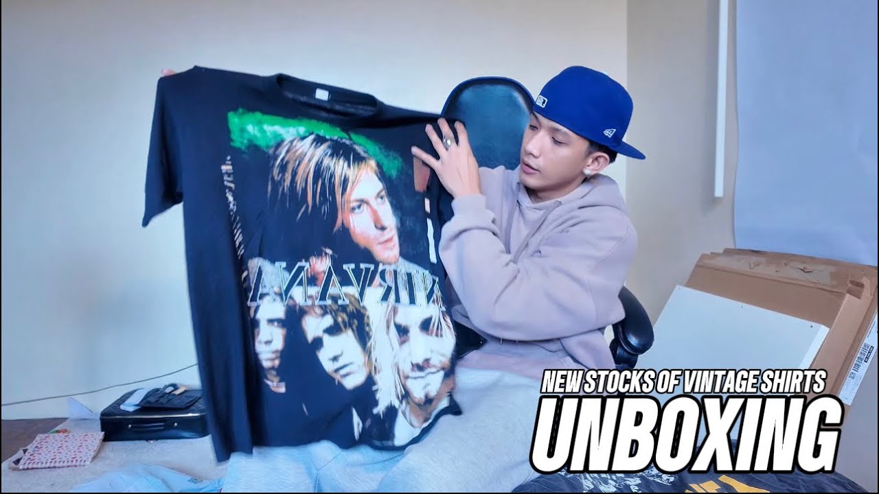 Worn Stories ep3 | unboxing new stocks of vintage shirts 📦