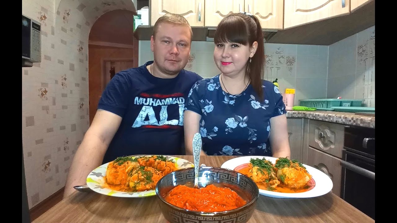 Мукбанг. Голубцы