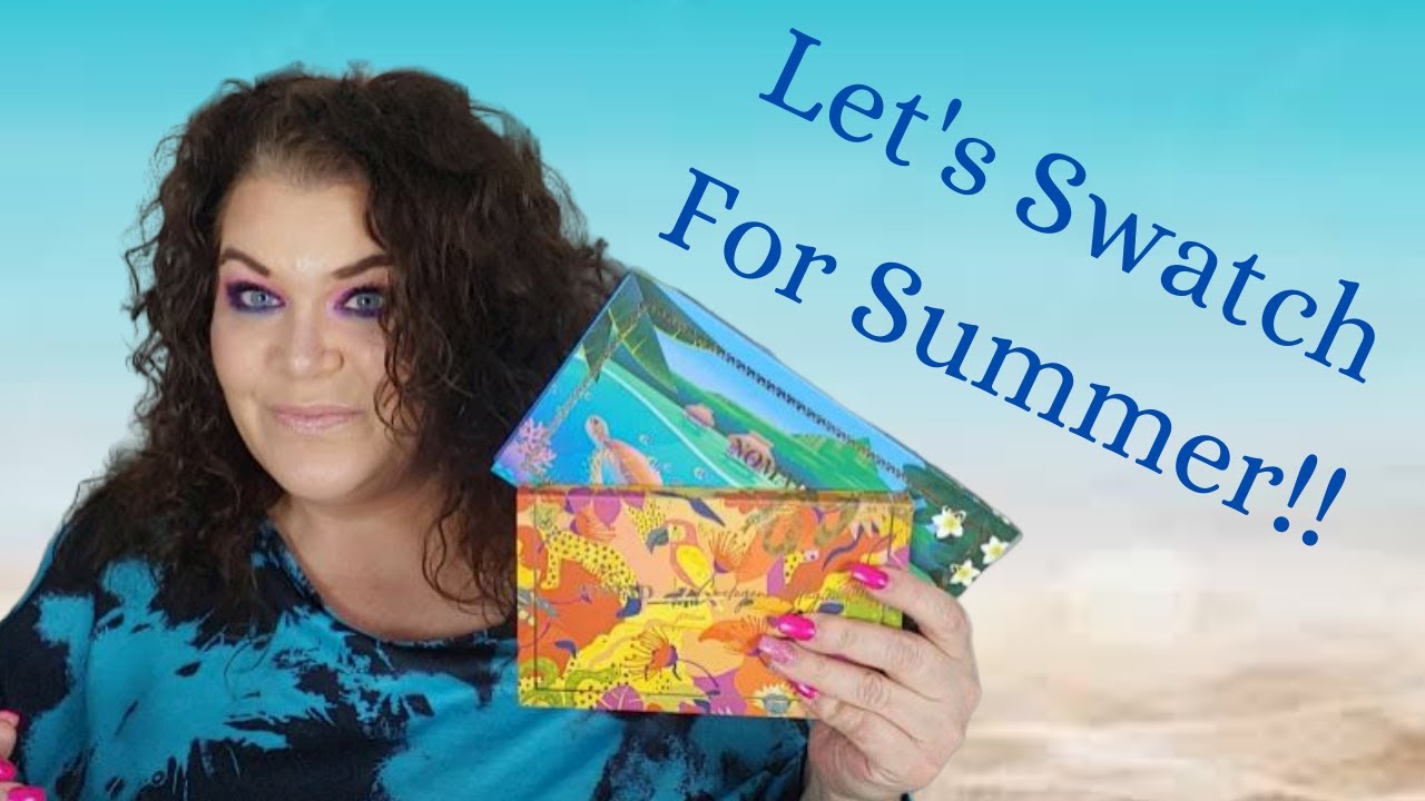 Nomad Cosmetics Paradise Island Swatch Party