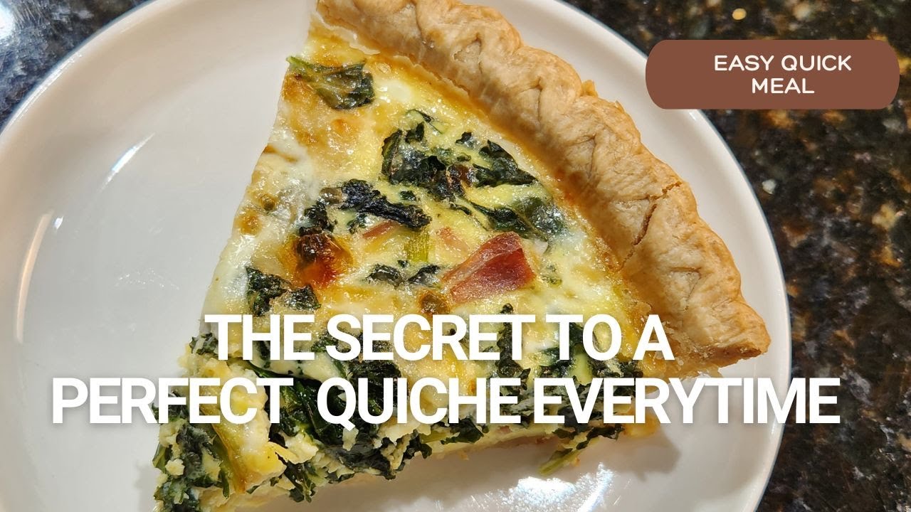 The Secret to a Perfect Quiche Every Time 🥧