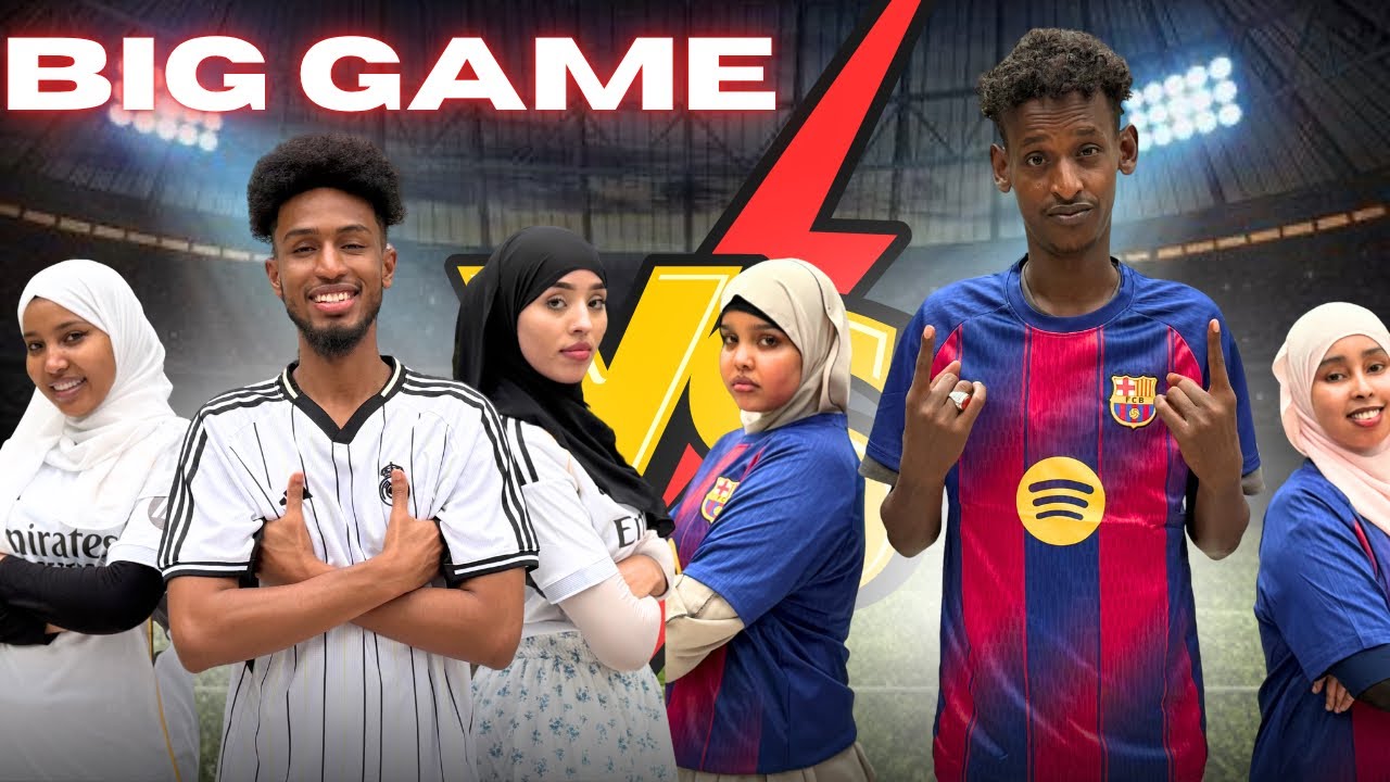 TEAM BARÇA IYO TEAM REAL MADRID OO WAXBA ISKU REBAN GAME ADAG☠️