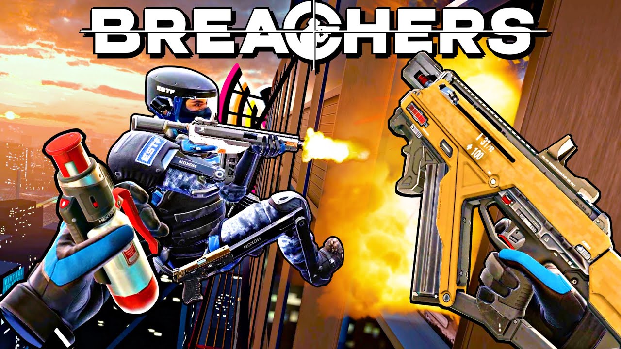 VR Rainbow Six SIEGE is Incredible! - BREACHERS