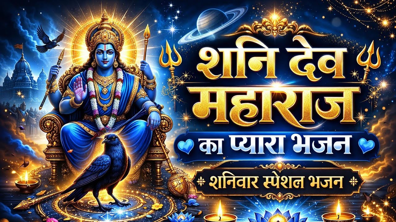 एक बार सुन लें ये शनि देव भजन 🔥 सभी कष्ट दूर होंगे | Saturday Shani Bhajan