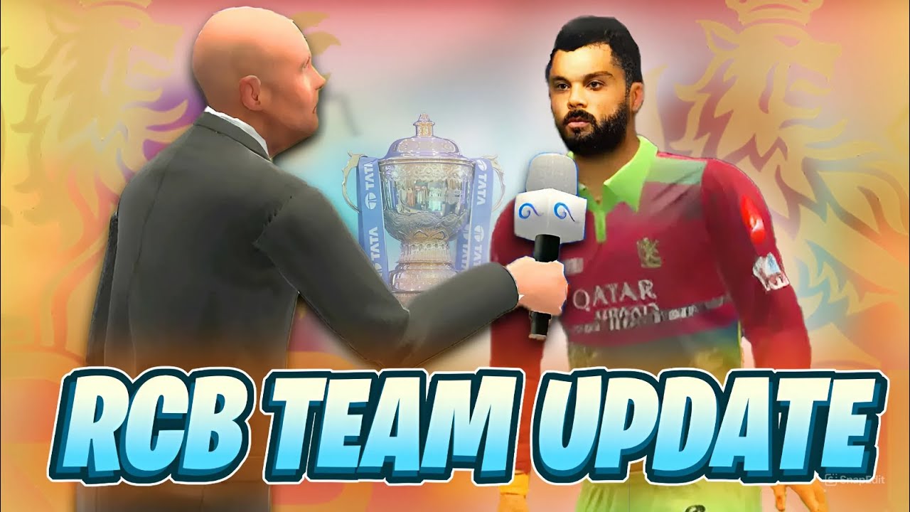 I CHANGE MY RCB TEAM WITH NEW PLAYERS IN RCPL TOURNAMENT